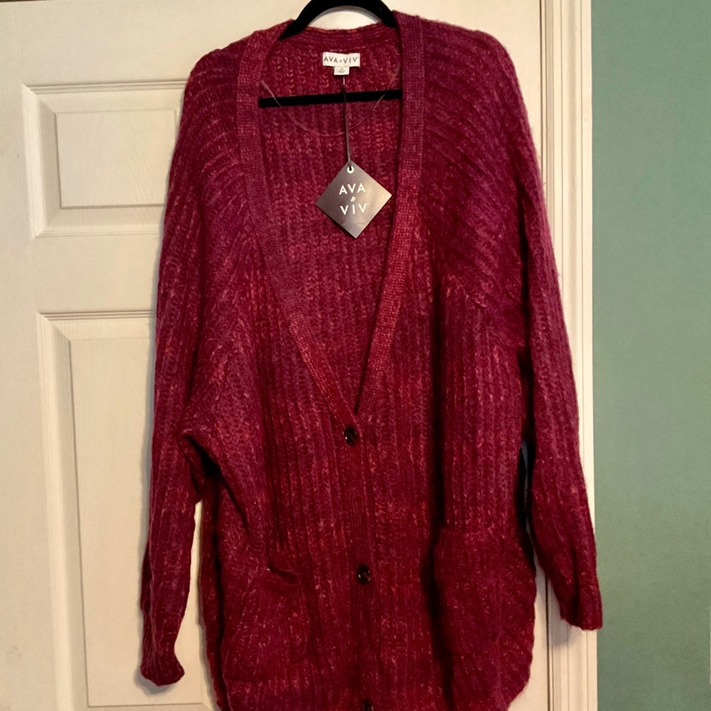 Ava & Viv Cardigan Sweater